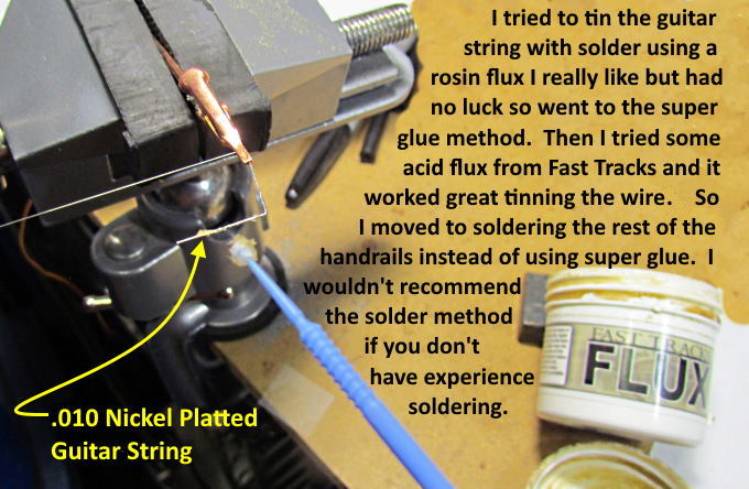 Soldering Guitar Strings TrainBoard The Internet s